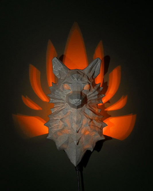 The Nine-Tailed Fox Wall Light